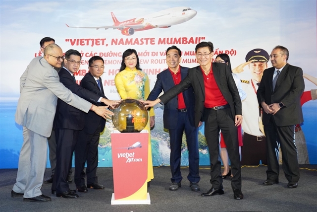 Vietjet launches four routes linking top destinations of Việt Nam and India